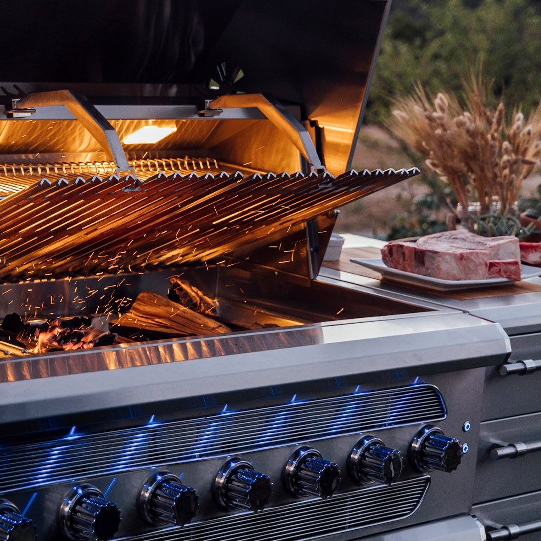 American Made Grills Muscle 54-Inch Freestanding Hybrid Grill - Natural Gas - MUSFS54-NG - view 8