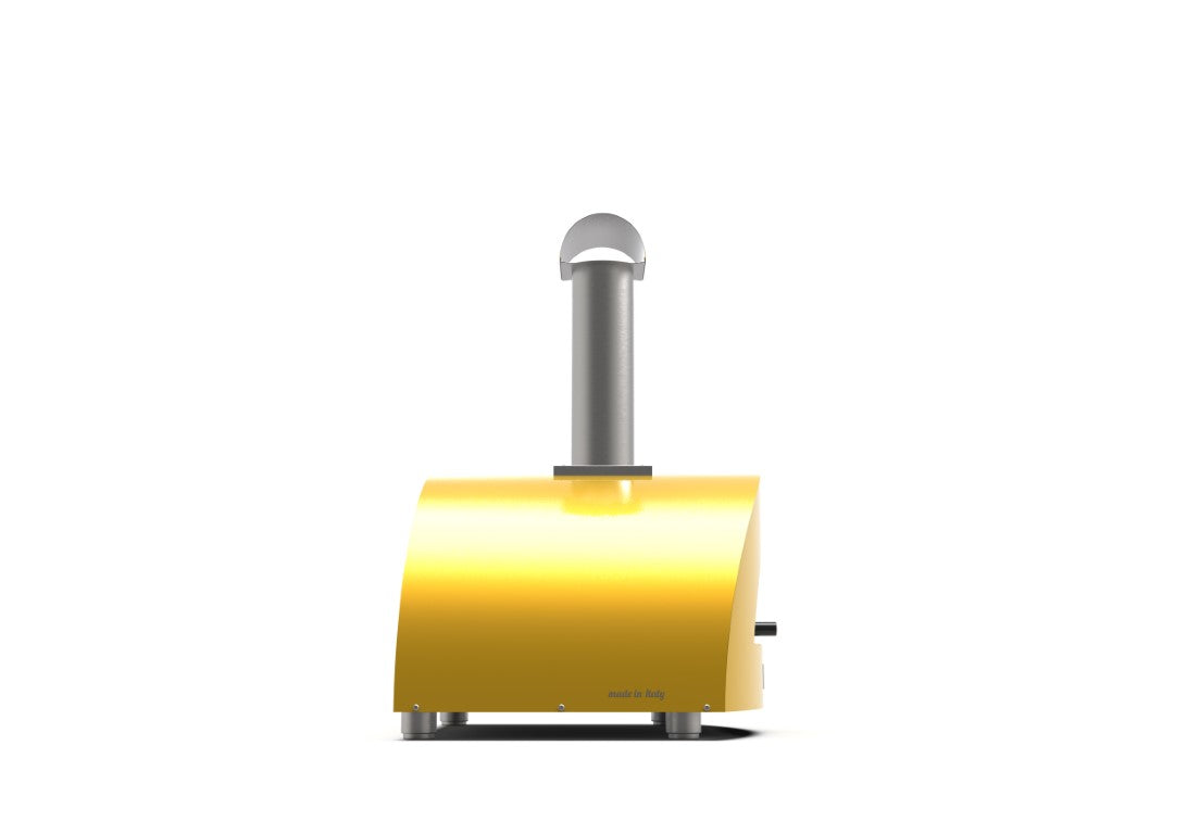 Alfa Moderno 2 Pizze Outdoor Wood Pizza Oven - Fire Yellow - FXMD-2P-LGIA - view 6