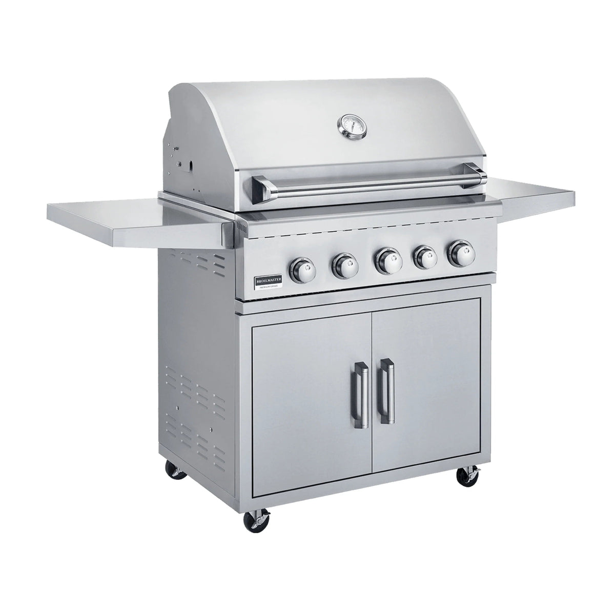 Broilmaster B-Series 32-Inch 4-Burner Basic Freestanding Propane Grill On Cart