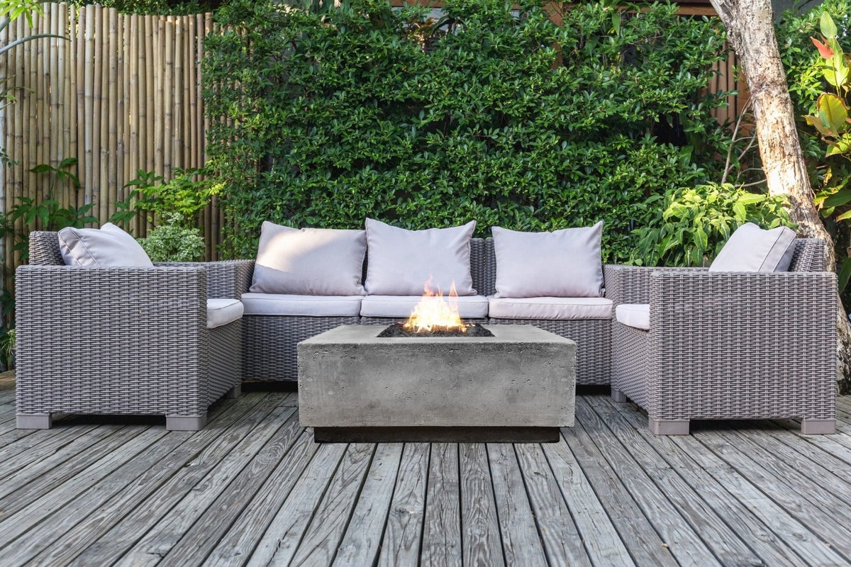 XO 36 Inch Square Gas Fire Pit Table - 65,000 BTUs - view 5