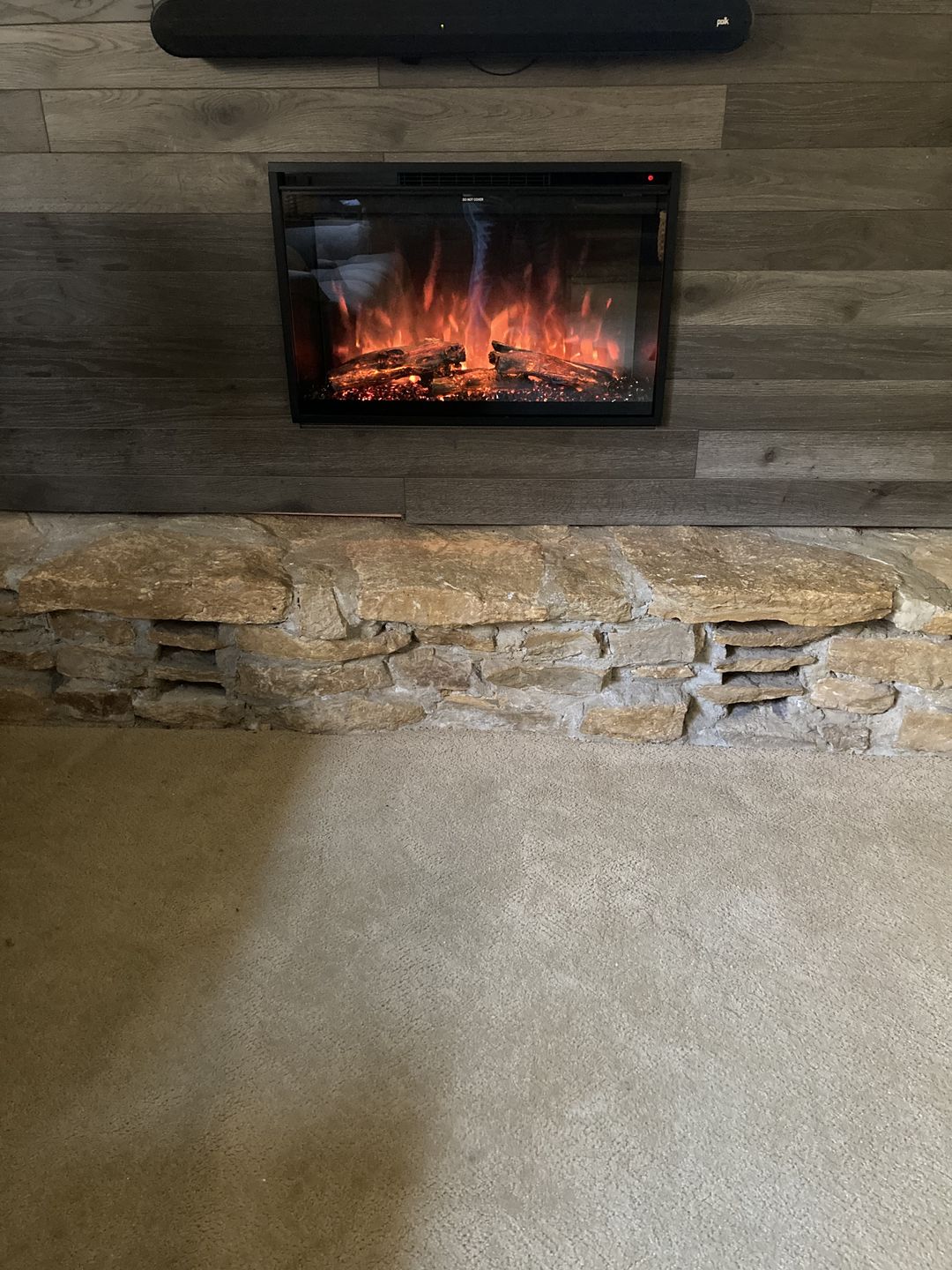 Modern Flames Redstone 42 Inch Built-In Electric Fireplace Firebox Insert