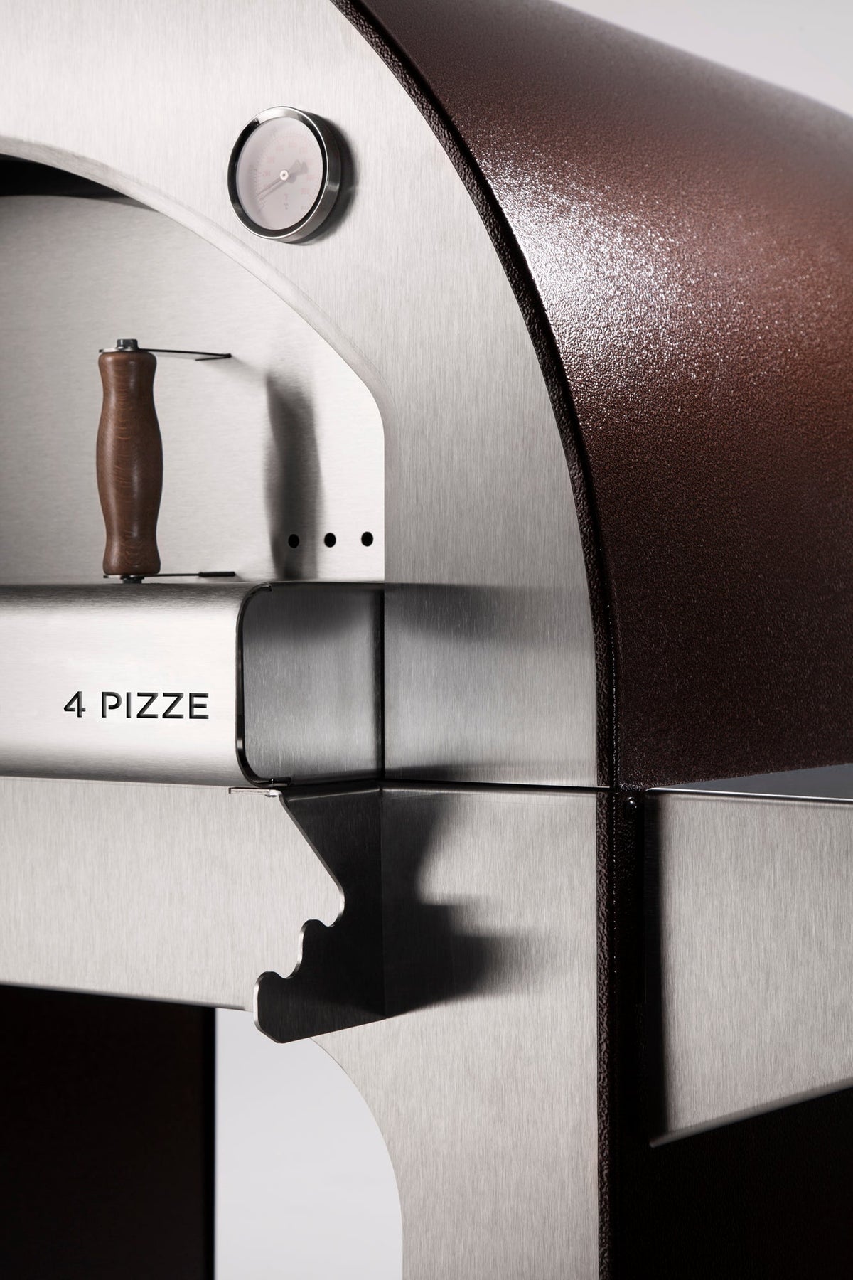 Alfa 4 Pizze Outdoor Wood-Fired Countertop Pizza Oven - Copper - view 16