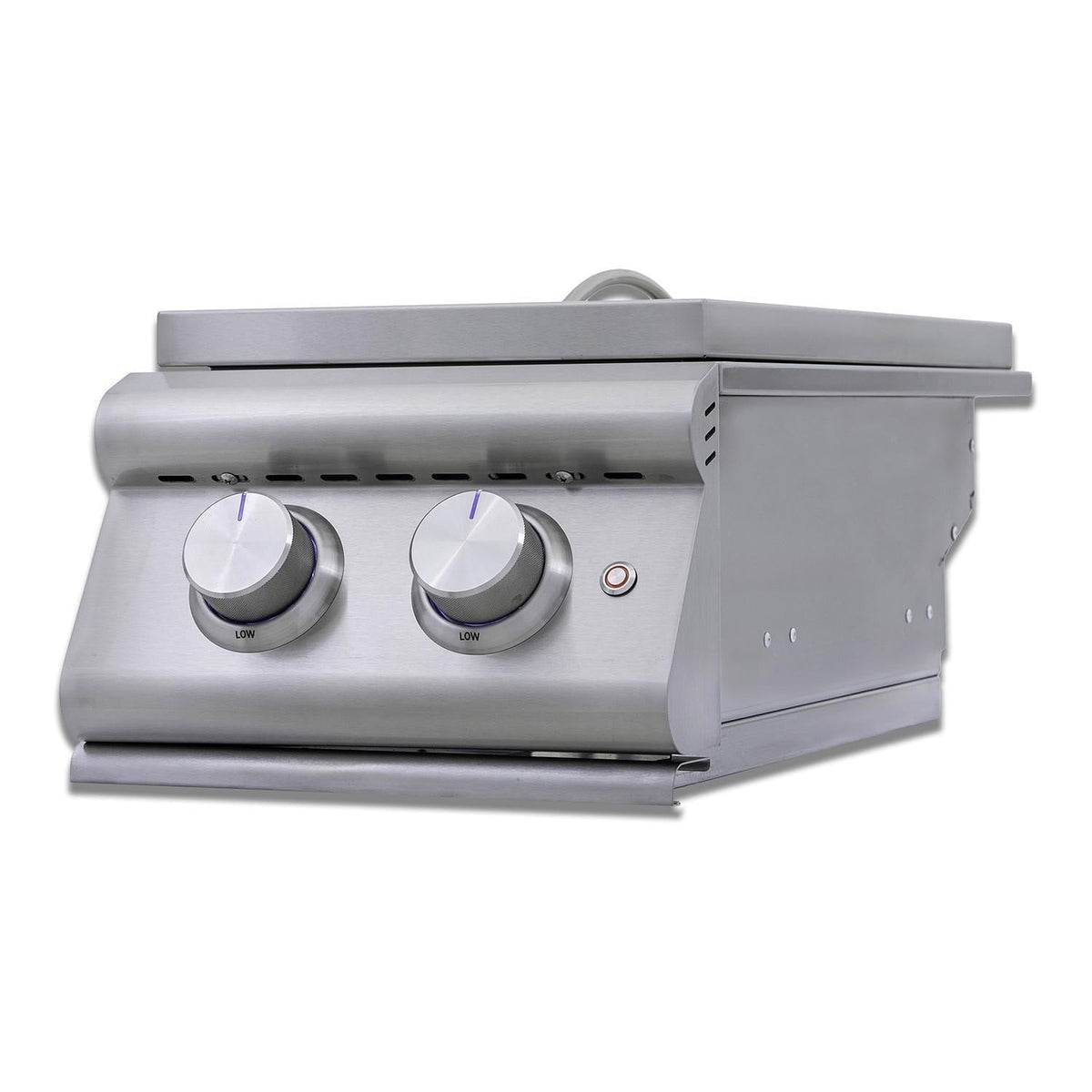 Blaze Premium LTE+ Propane / Natural Gas Stainless Steel Double Side Burner W/ Lid - BLZ-SB2-LTE3 - view 2