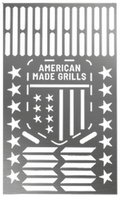American Made Grills Patriot Decorative Grill Grate for Estate Series Grills