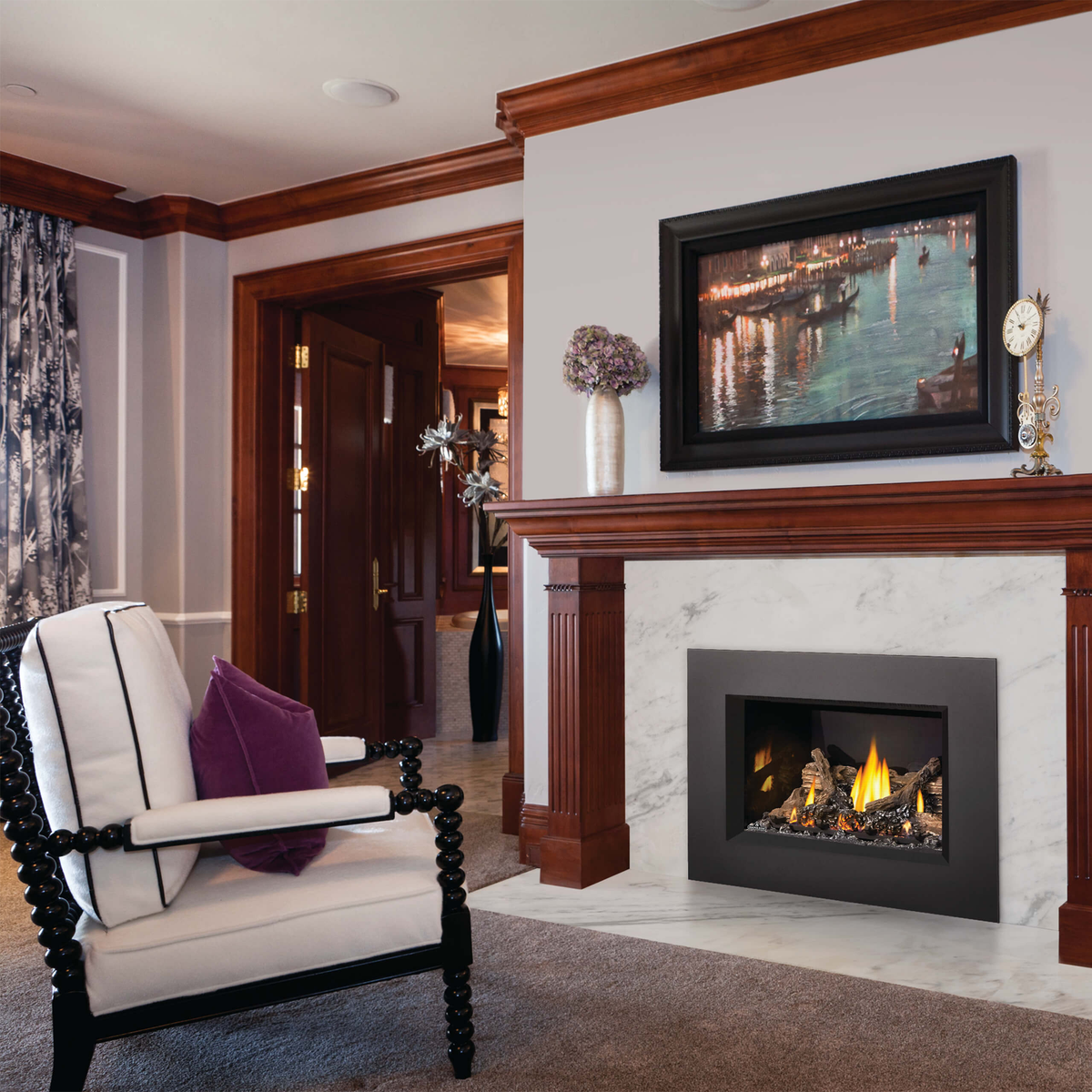Napoleon Oakville X3 Direct Vent Gas Fireplace Insert | GDIX3N-1 - view 2