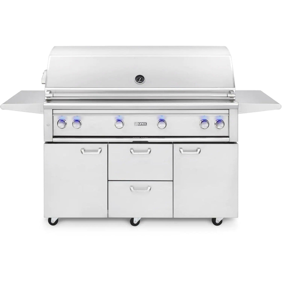 Lynx Professional 54-Inch Natural Gas Grill With One Infrared Trident Burner & Rotisserie - L54TRF-NG