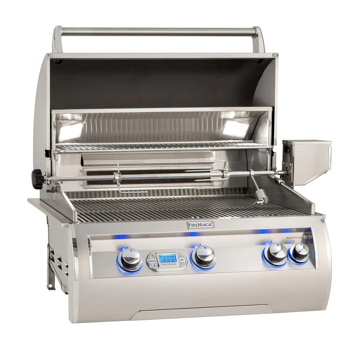 Fire Magic Echelon Diamond E660I 30-Inch Built-In Gas Grill Rotisserie & Digital Thermometer - view 2