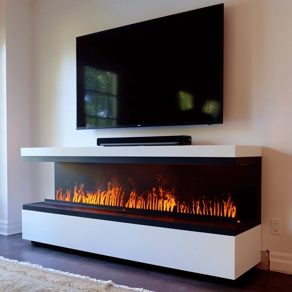 Dimplex Opti-Myst Pro 1500 Built-in 60 Inch Water Vapor Electric Fireplace Firebox - view 4