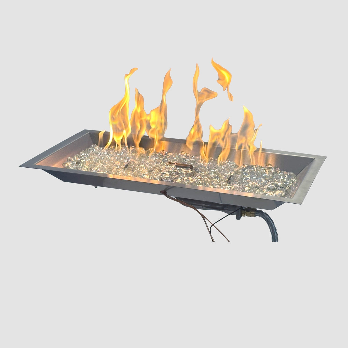 The Outdoor GreatRoom Crystal Fire Plus Linear Gas Burner - view 3