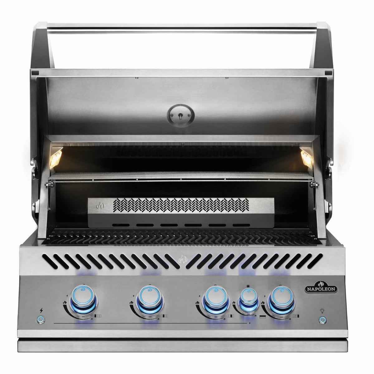Napoleon 700 Series 32-Inch Built-In Natural Gas Grill w/ Infrared Rear Burner, Rotisserie & SafetyGlow - view 8