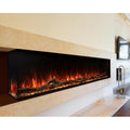 Modern Flames Landscape Pro Multi-Sided Built-In 96 Inch Electric Fireplace Linear Firebox