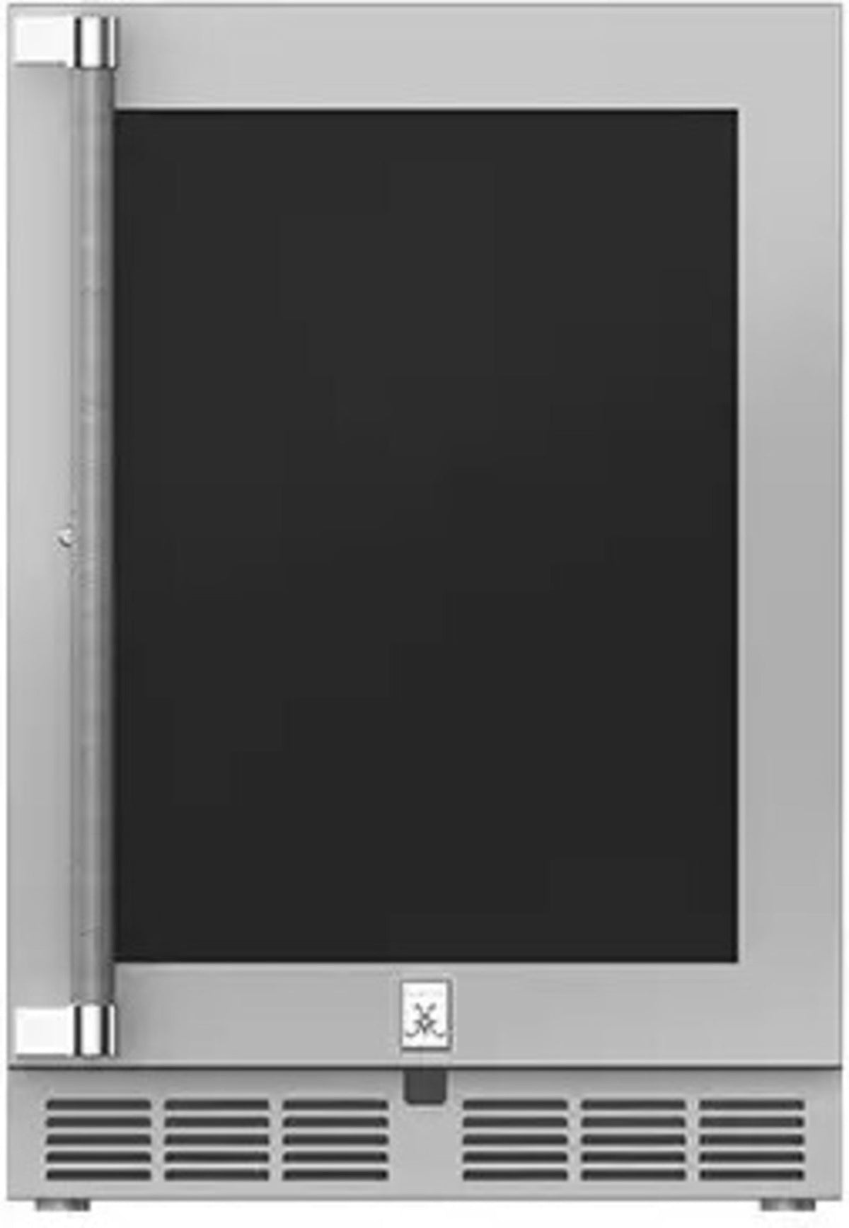 Hestan 24-Inch Outdoor Refrigerator With Lock, Left Hinge - GRGL24