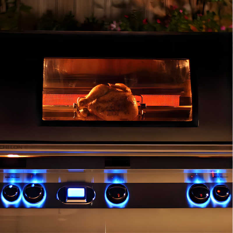 Fire Magic 790 Contemporary Grill Island With Refrigerator - ID790-SMR-115BA - view 10