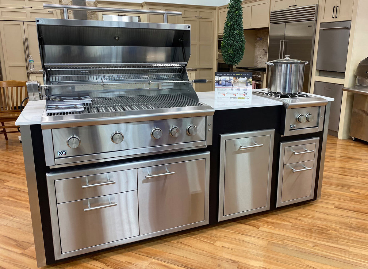 XO Appliance Factory Assembled Outdoor Designer Island (XO-XOGOK42V1BL) – view 4
