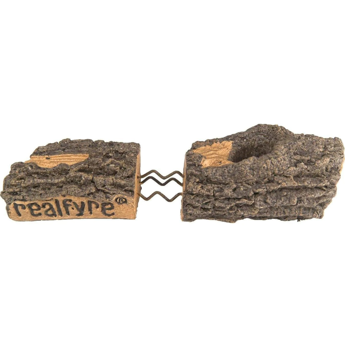 Peterson Real Fyre Mountain Crest Oak Gas Log Set With Vented ANSI Certified G31 Triple-Tier Burner - view 3