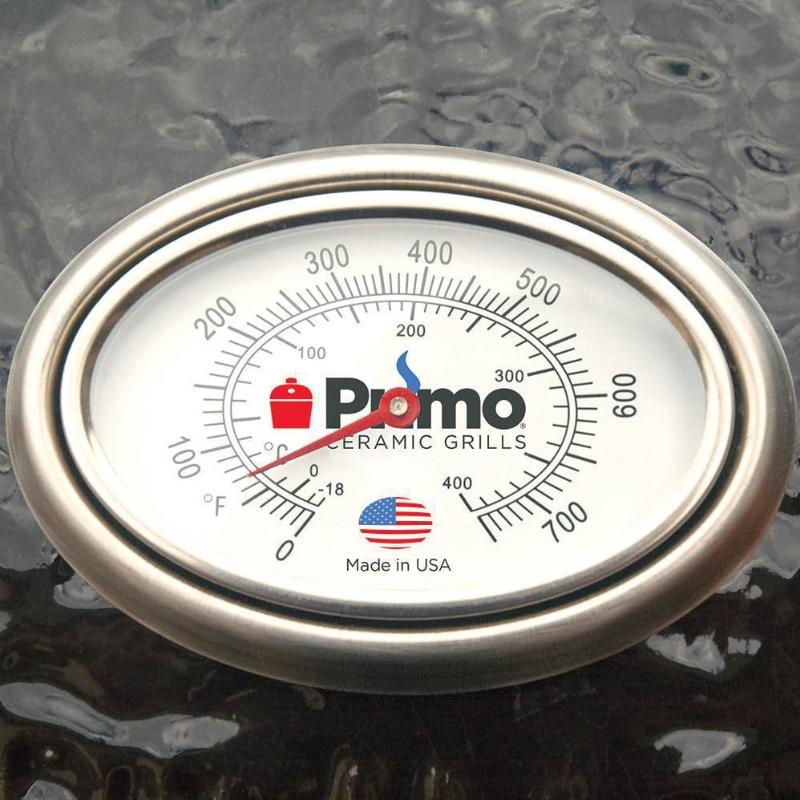 Primo All-In-One Oval Large 300 Ceramic Kamado Grill With Cart - view 13