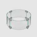 The Outdoor GreatRoom Round Glass Wind Guard