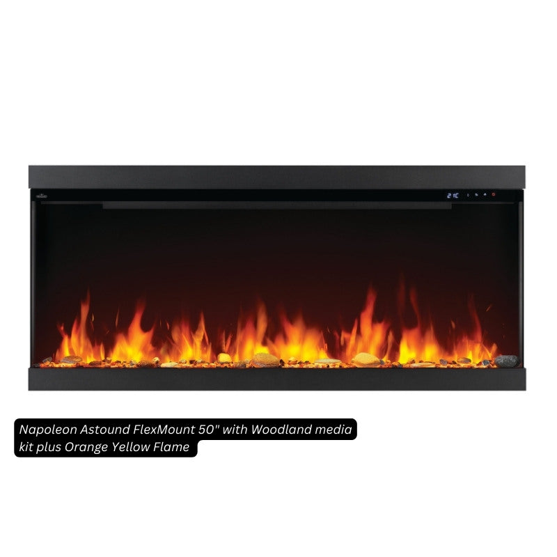 Napoleon Astound FlexMount 50" Linear Electric Fireplace - view 8