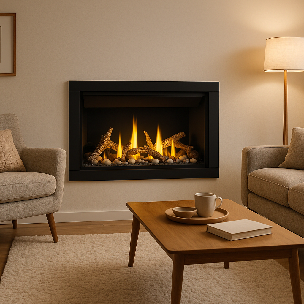 Napoleon Ascent Linear 36 Direct Vent Gas Fireplace | BL36 - view 2