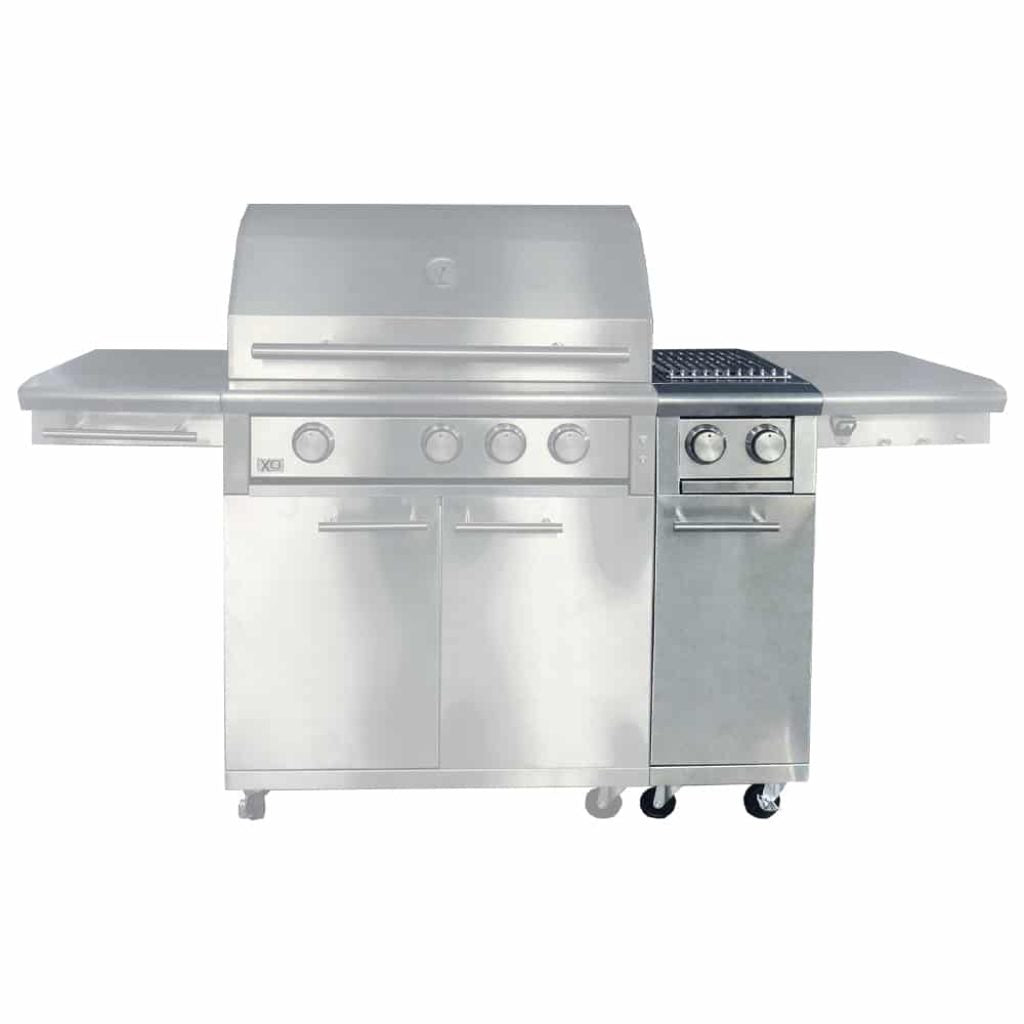 XO Performance XLT Freestanding Gas Side Burner Bolt-To Cart - view 5