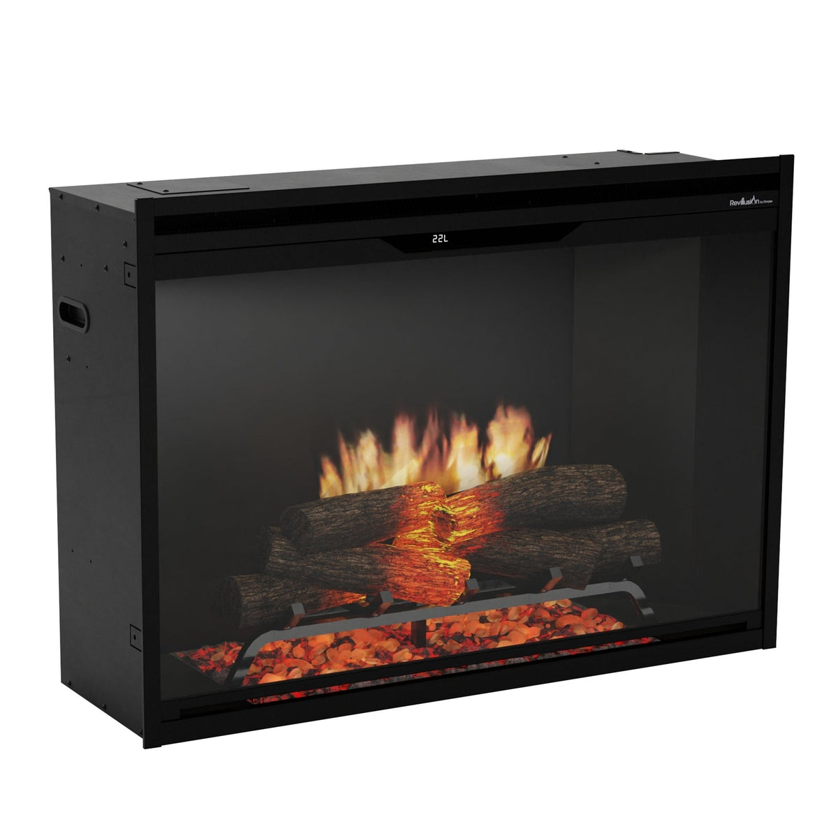 Dimplex REV36-BL Revillusion 36in Built-In Firebox - Black - view 4