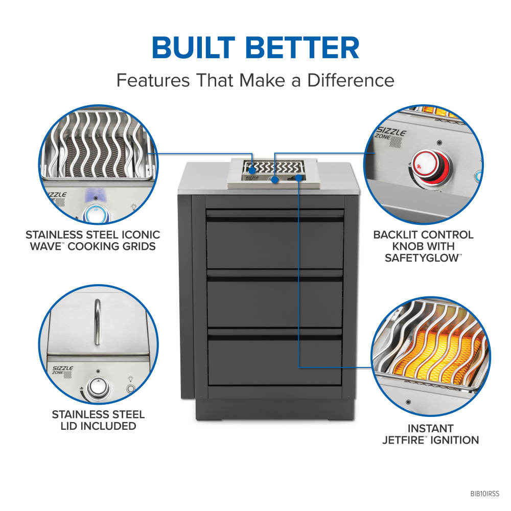 Napoleon Built-in 700 Series Single Infrared Burner – view 5