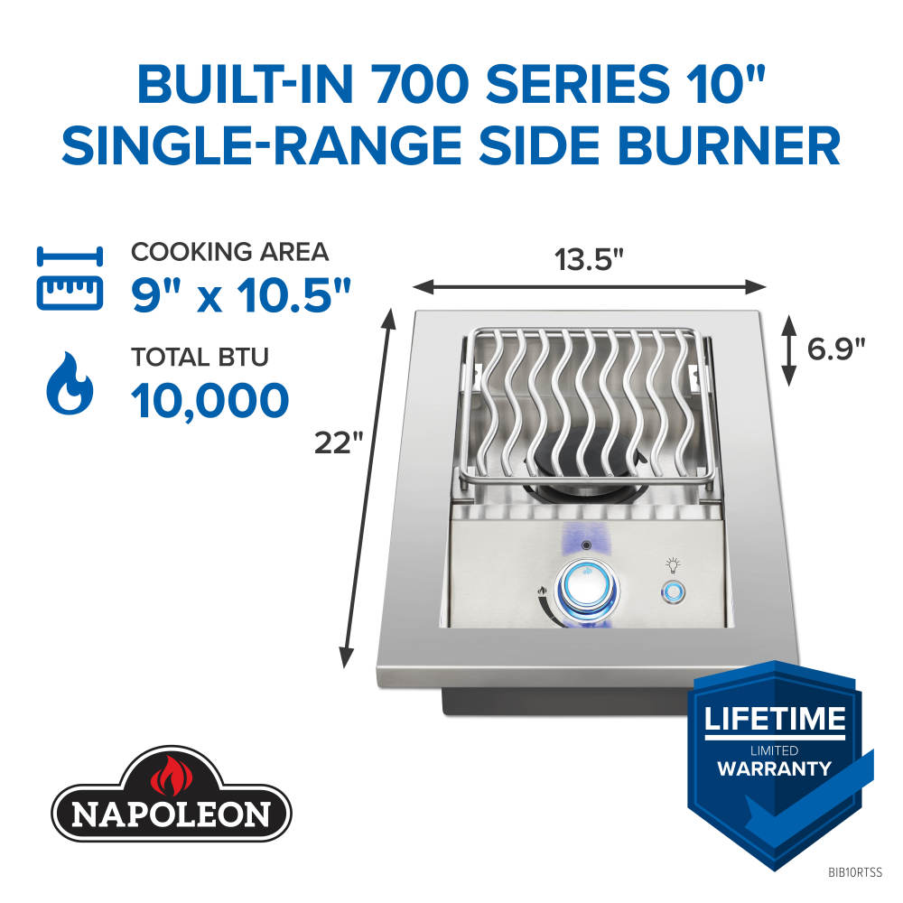 Napoleon Built-in 700 Series Single Range Top Burner – view 3