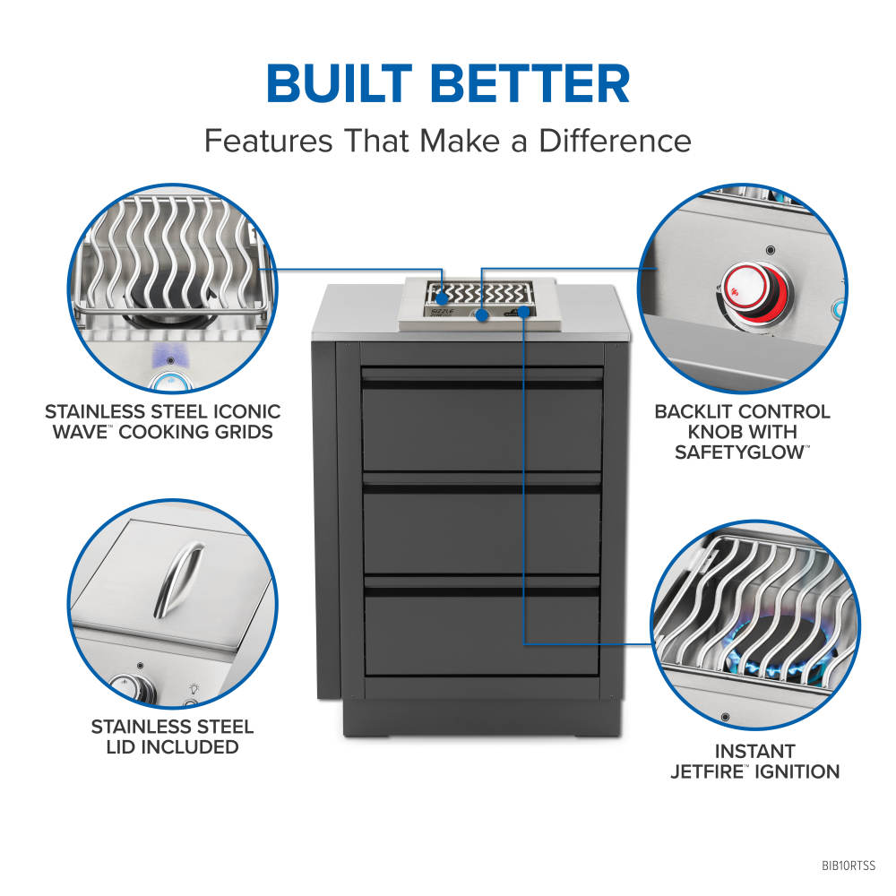 Napoleon Built-in 700 Series Single Range Top Burner – view 5