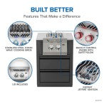 Napoleon Built-in 700 Series Inline Dual Range Top Burner – view 16