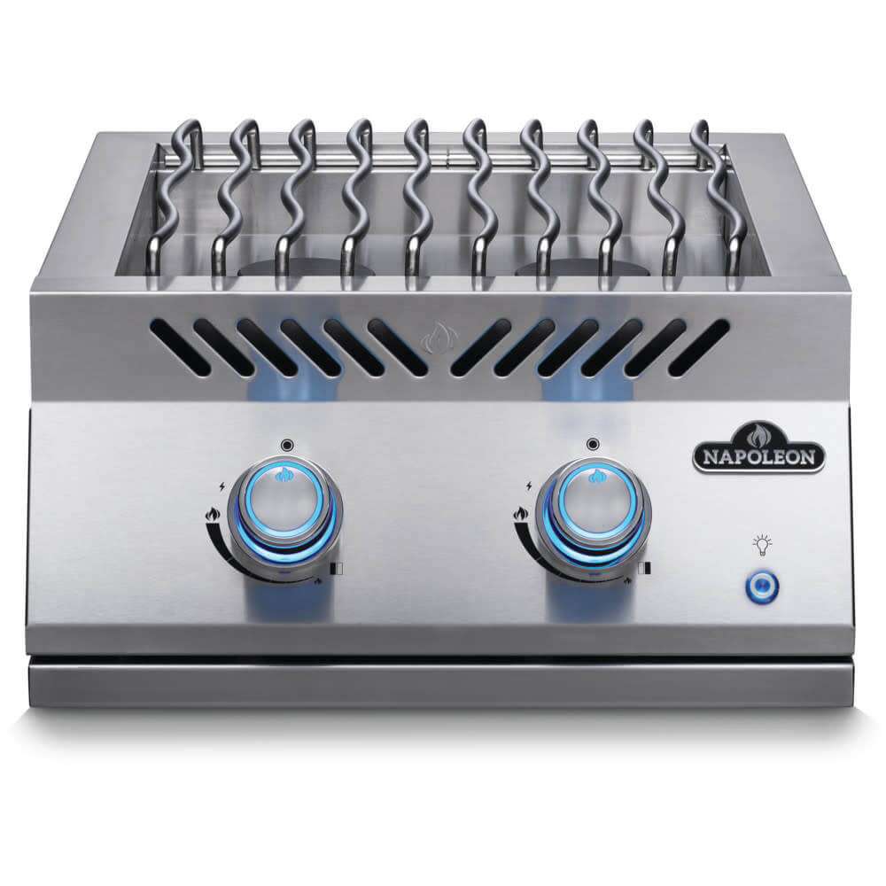 Napoleon Built-in 700 Series Dual Range Top Burner (BIB18RTPSS) – view 2