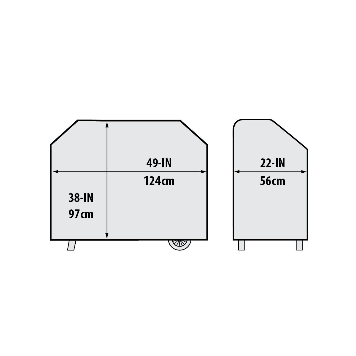 Broil King Crown Pellet 500 Grill Cover – view 4