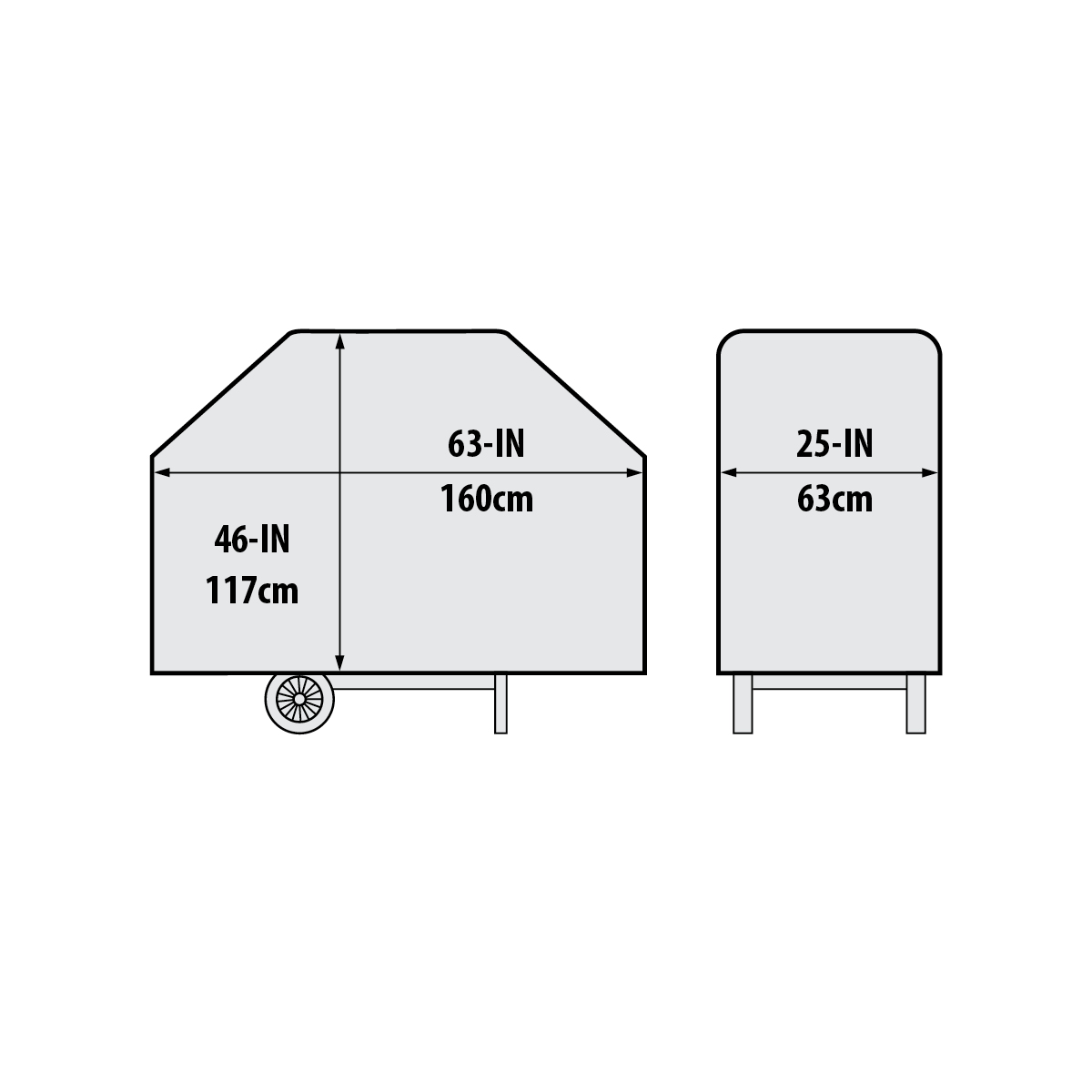 Broil King 63" Premium Pvc Polyester Cover – view 8