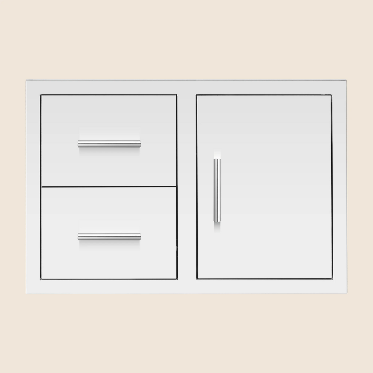 Summerset 33" 2-Drawer and Access Door Combo w/ Masonry Frame