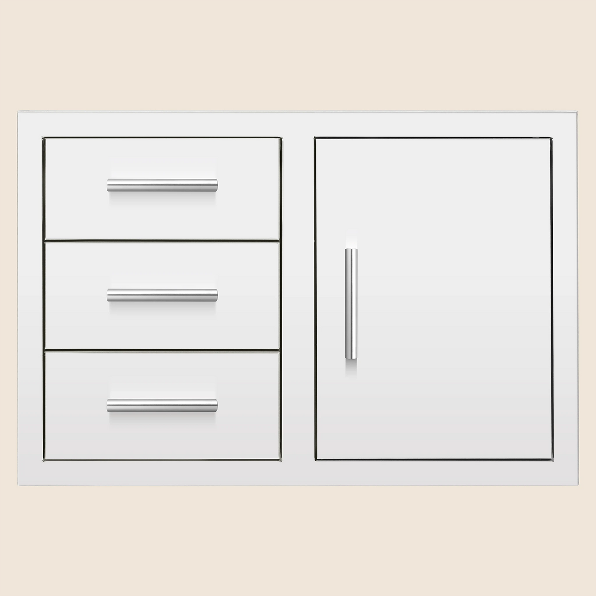Summerset 33" 3-Drawer and Access Door Combo