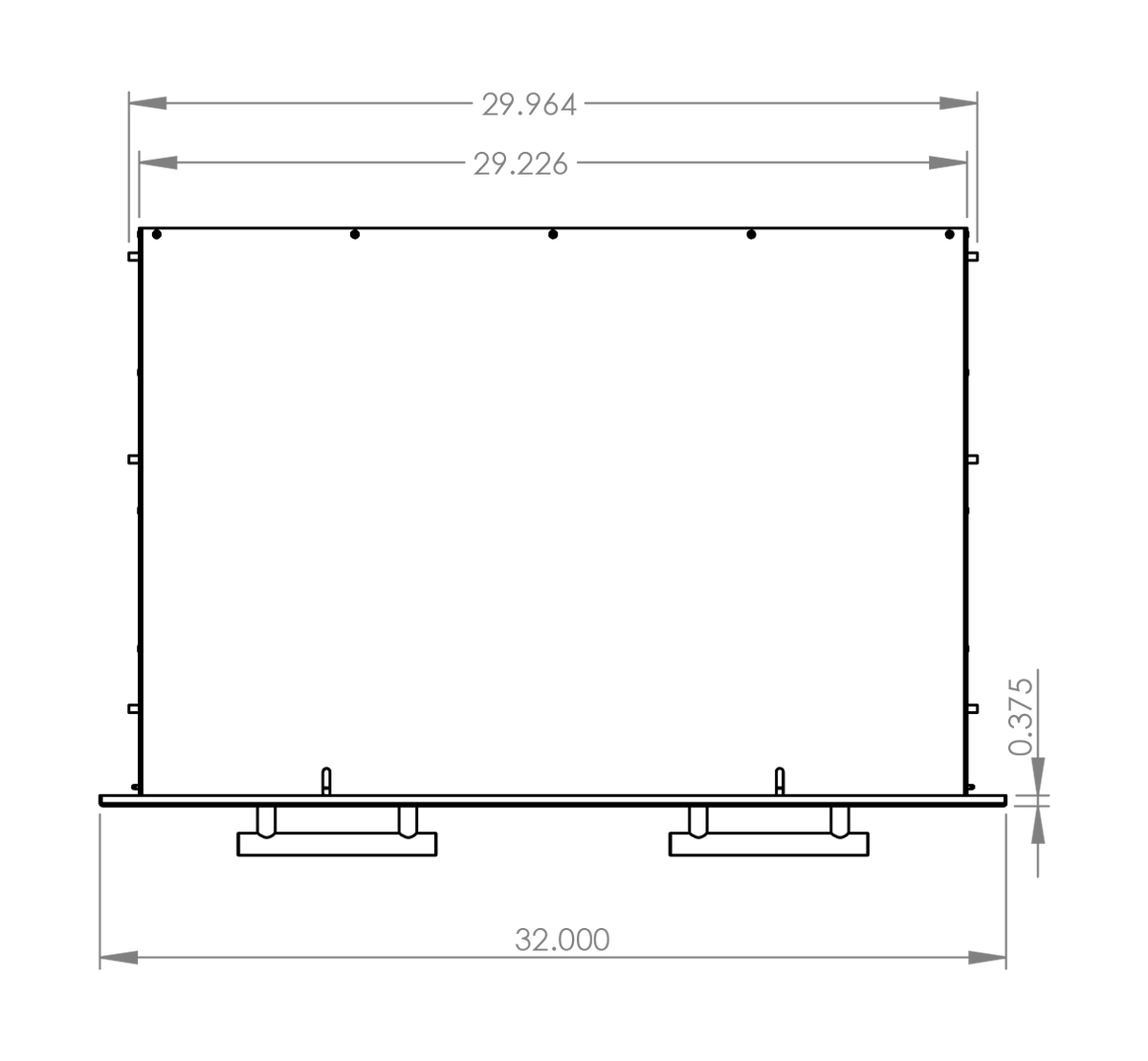 Summerset 32" Double Horizontal Drawer – view 12