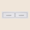 Summerset 32" Double Horizontal Drawer