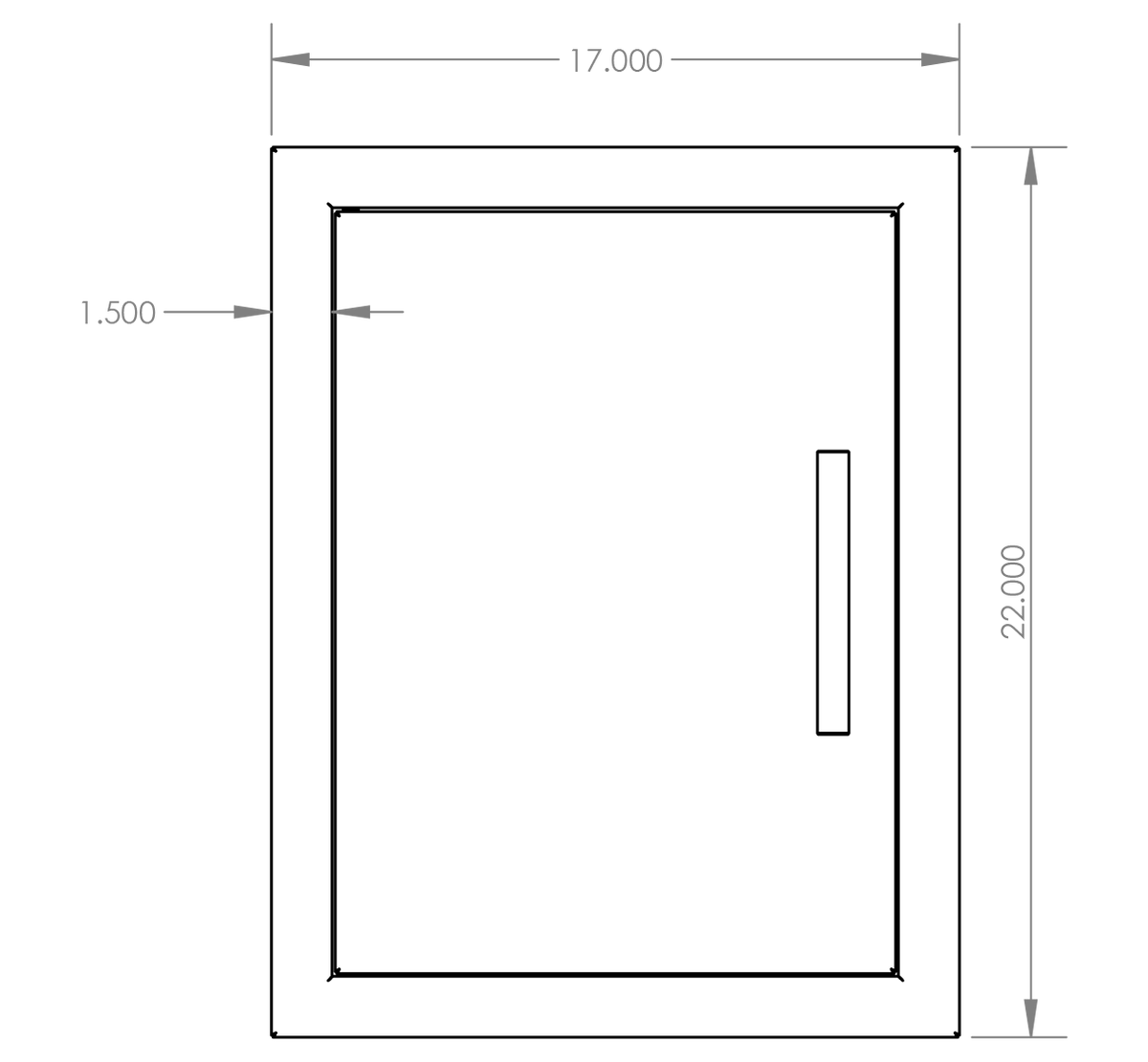 Summerset Vertical Access Door – view 10