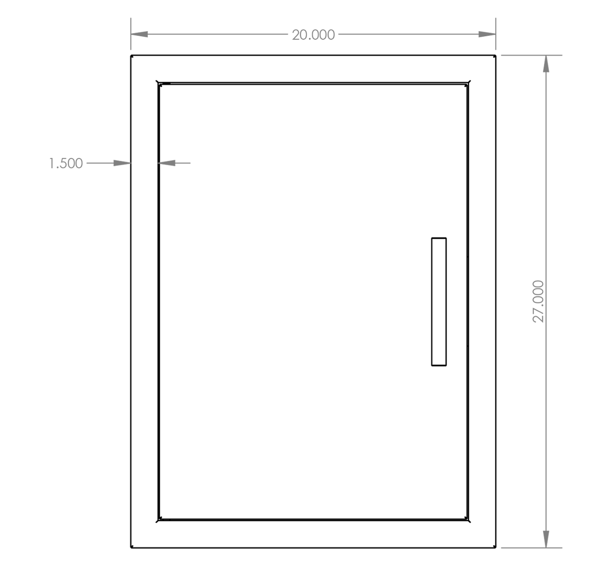 Summerset Vertical Access Door – view 21
