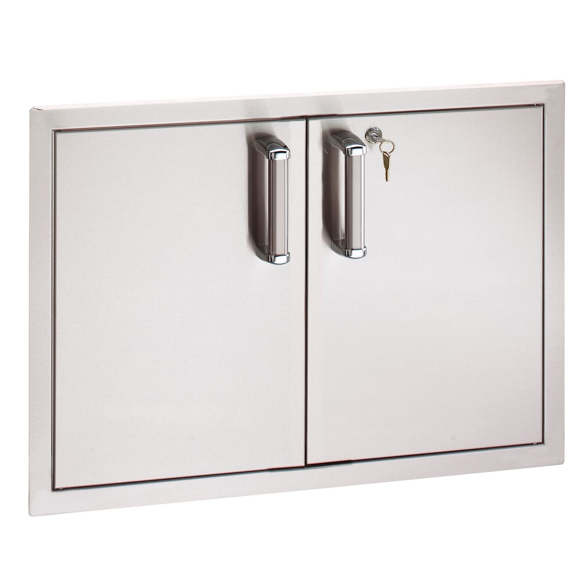 Fire Magic Flush Double Access Doors with Lock – view 3