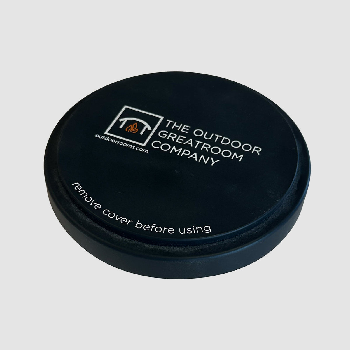 Outdoor GreatRoom Black Lid Cover For Intrigue Table Top Outdoor Lantern