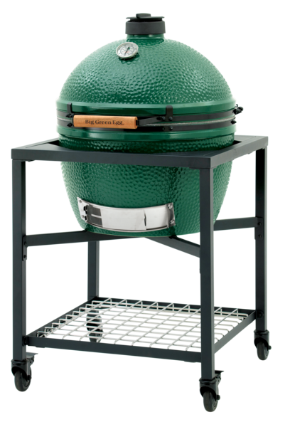 Big Green Egg XL EGG Frame with stainless grid insert for Modular Nest System – view 2