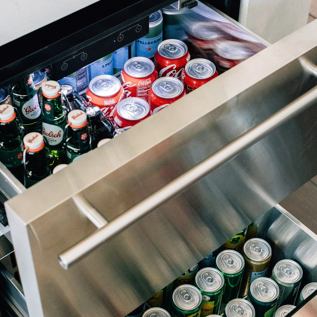 Summerset 24" 5 Cu. Deluxe Outdoor Rated 2-Drawer Refrigerator – view 7