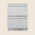 Summerset 24" 5 Cu. Deluxe Outdoor Rated 2-Drawer Refrigerator