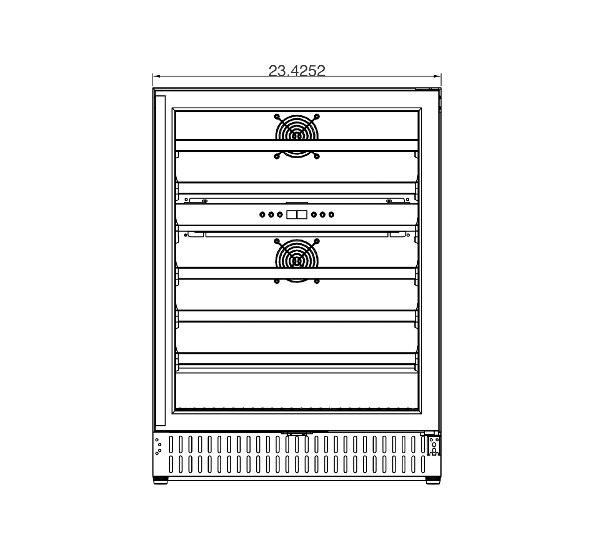 Summerset Outdoor Rated Dual Zone Wine Cooler – view 35