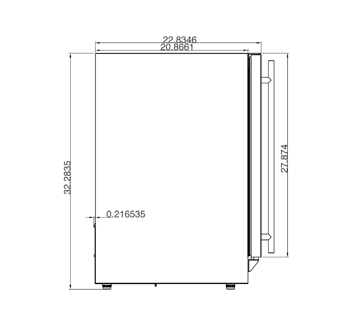Summerset Outdoor Rated Dual Zone Wine Cooler – view 36