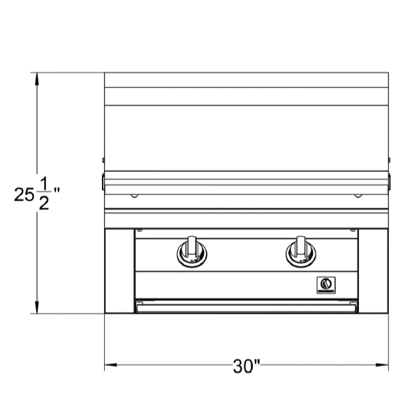 Summerset 30" Resort Built-In Grill – view 25