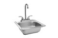 Summerset 15" x 15" Drop-In Sink