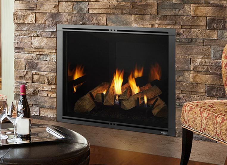 Majestic Marquis II 36" Direct Vent Gas Fireplace (MARQ36IN-B)
