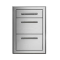 XO Appliance 20" Stainless Steel Triple Drawer