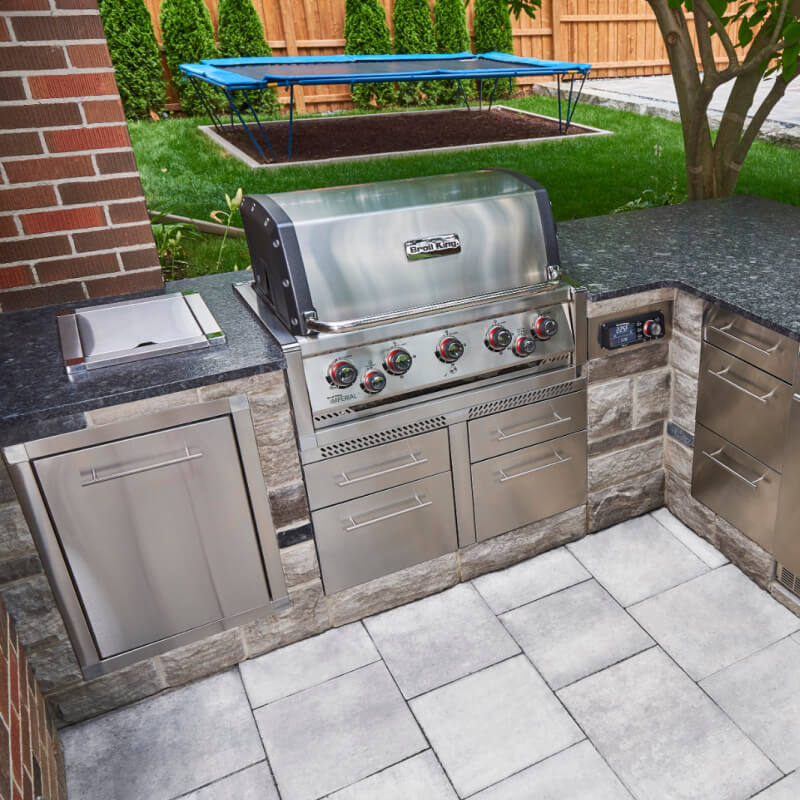 Broil King Imperial QS 590 5-Burner Built-In Propane Gas Grill - view 35